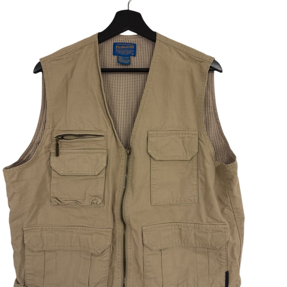 Pendleton Khaki Utility Vest